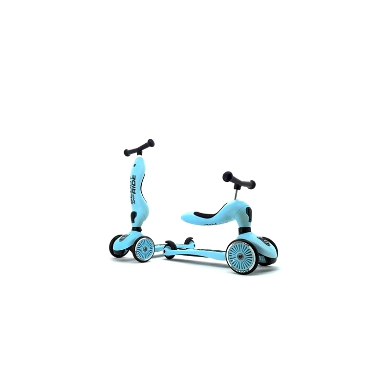 Scoot & Ride Scoot and Ride Πατίνι 2 σε 1 HighWayKick 1 - Blueberry (96352)
