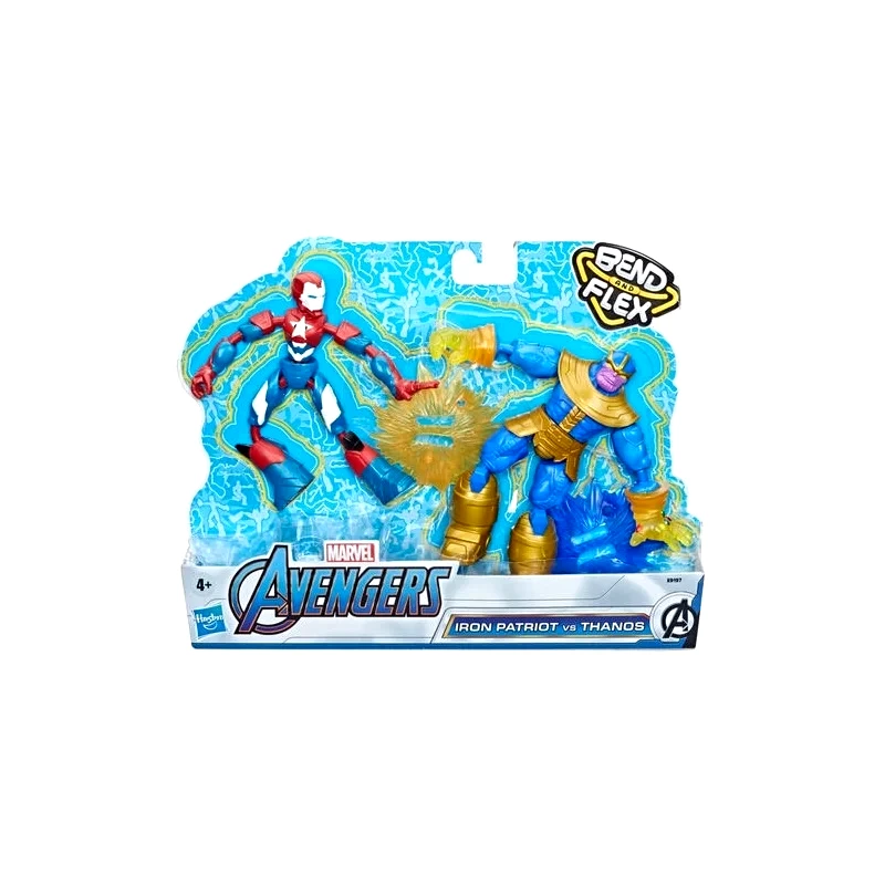 Hasbro Avengers Bend N Flex Dualpack (E9197)