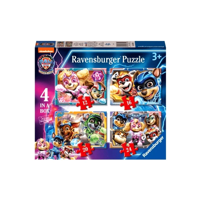 John Hellas Παζλ 4 Σε 1 Paw Patrol Mighty (031696)