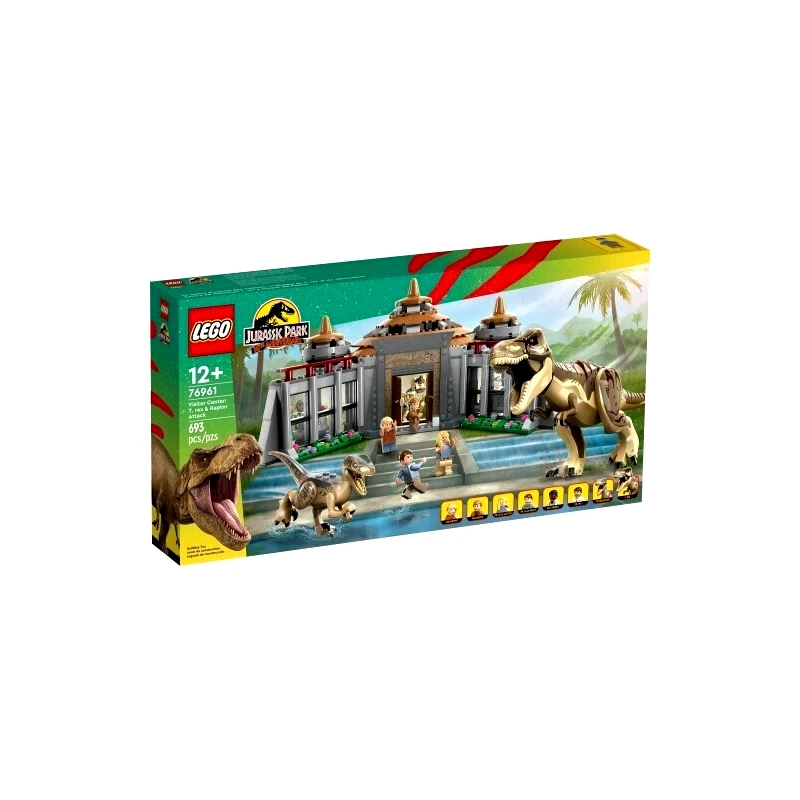 Lego Lego Jurassic World Visitor Center: T. Rex & Raptor Attack (76961)