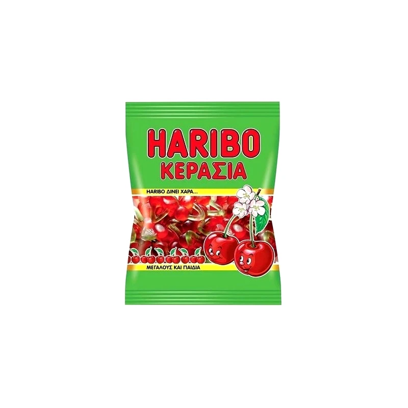 Haribo Ζαχαρώδη Haribo Κερασι 100Γ ( 5702 )