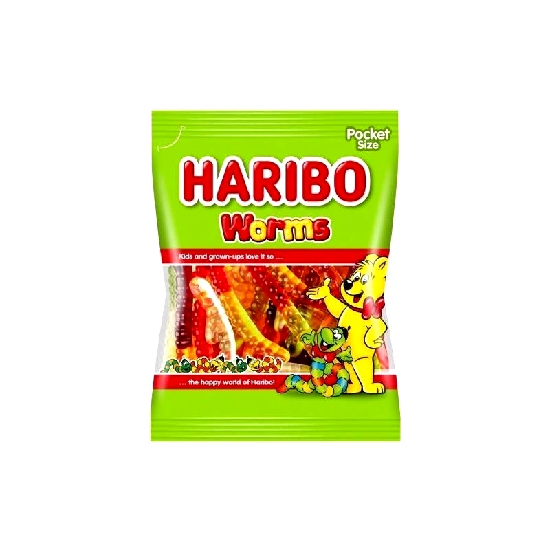 Haribo Ζαχαρώδη Haribo Σκουληκια 100Γ ( 5708 )