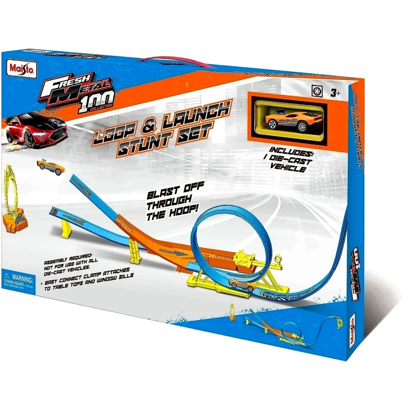 Maisto Maisto Fresh Metal Loop & Launch Stunt Set (12552)