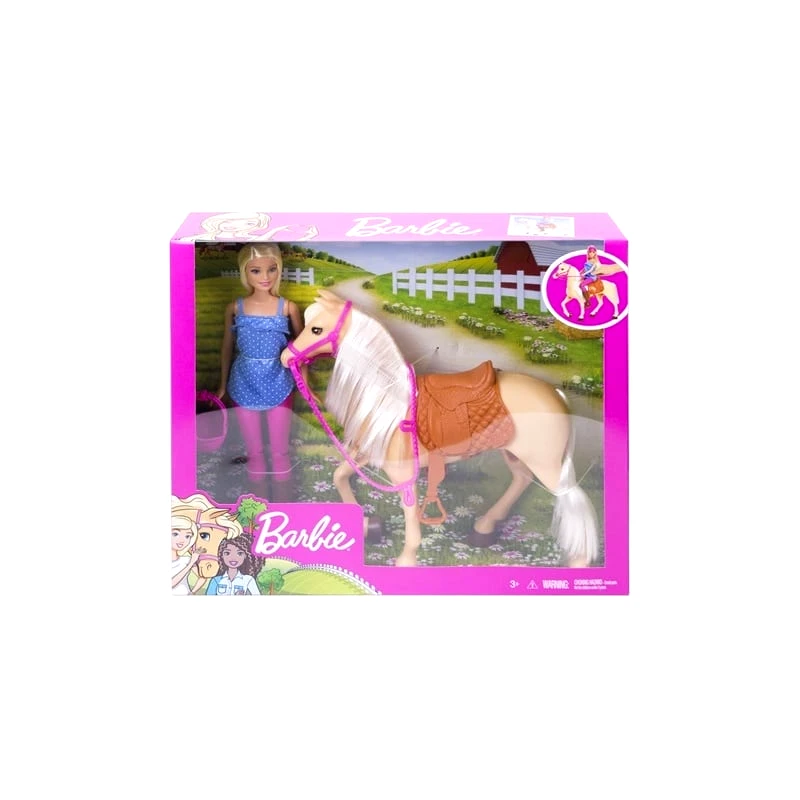 Mattel Barbie Και Αλογο (FXH13)