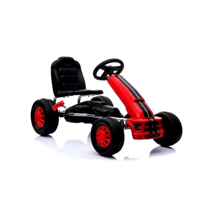 Zita toys Ποδοκίνητο Cart Κόκκινο Μαύρο (018.006Β)