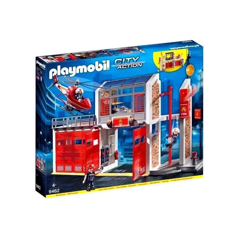 Playmobil Playmobil Μεγάλος Πυροσβεστικός Σταθμός (9462)
