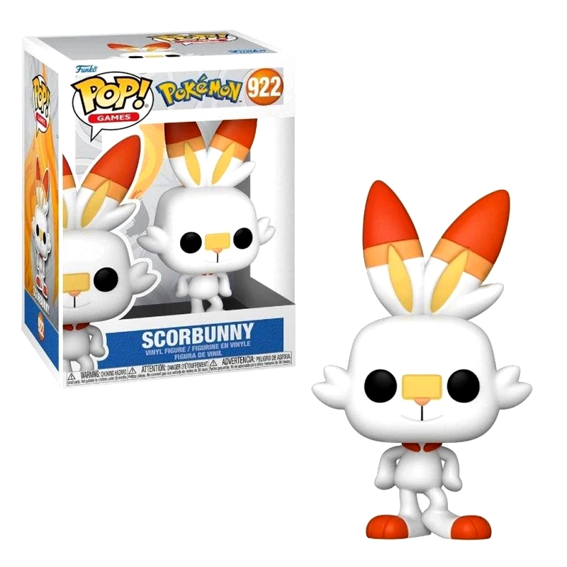 Funko Funko POP! Games: Scorbunny 922 (Pokemon) (UND69081)
