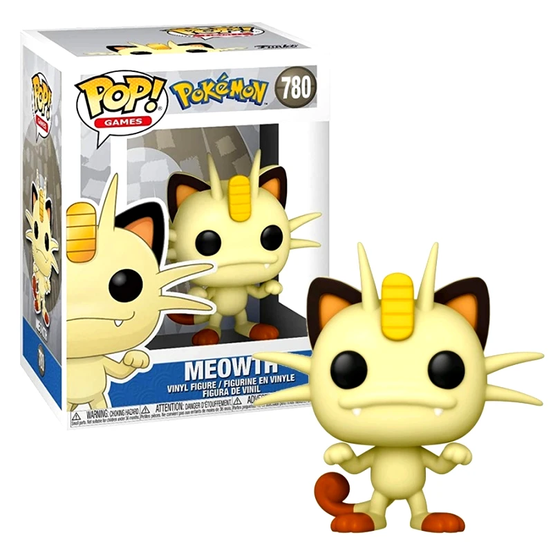 Funko Funko Pop! Games: Meowth 780 (Pokemon) (UND74630)