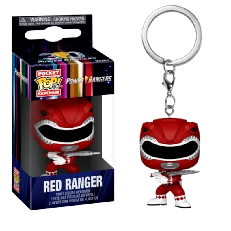 Funko Funko Pop! Μπρελοκ Power Rangers - Red Ranger (FK72152)
