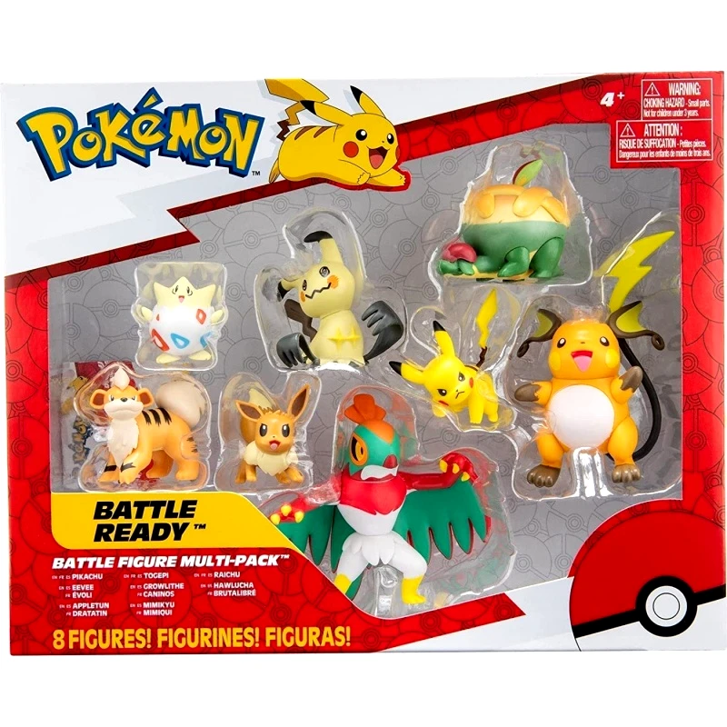Pokemon Pokemon Φιγούρες 8 Τεμ W9 (JW002542-D)