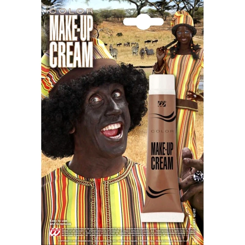 Maskarata Αποκριάτικο Αξεσουάρ Make Up Σωληναριο Καφε (ΙΤ7-4016)