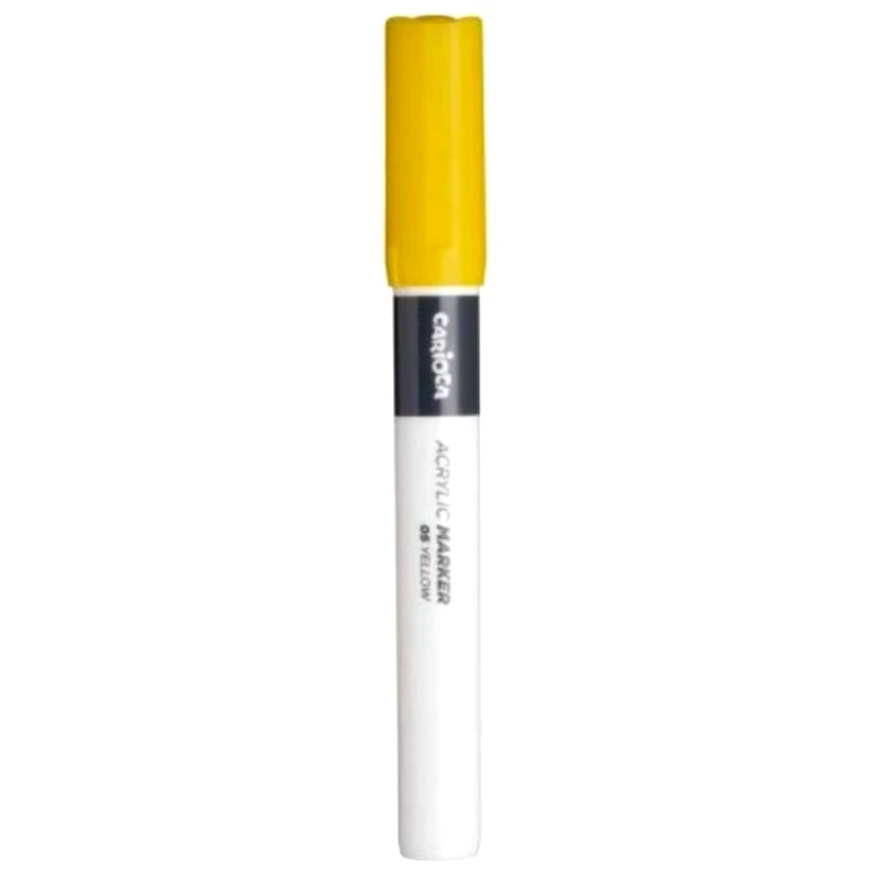 Carioca Carioca Κίτρινος Ακρυλικός Μαρκαδόρος 1Τεμ (C52040-45218/05)