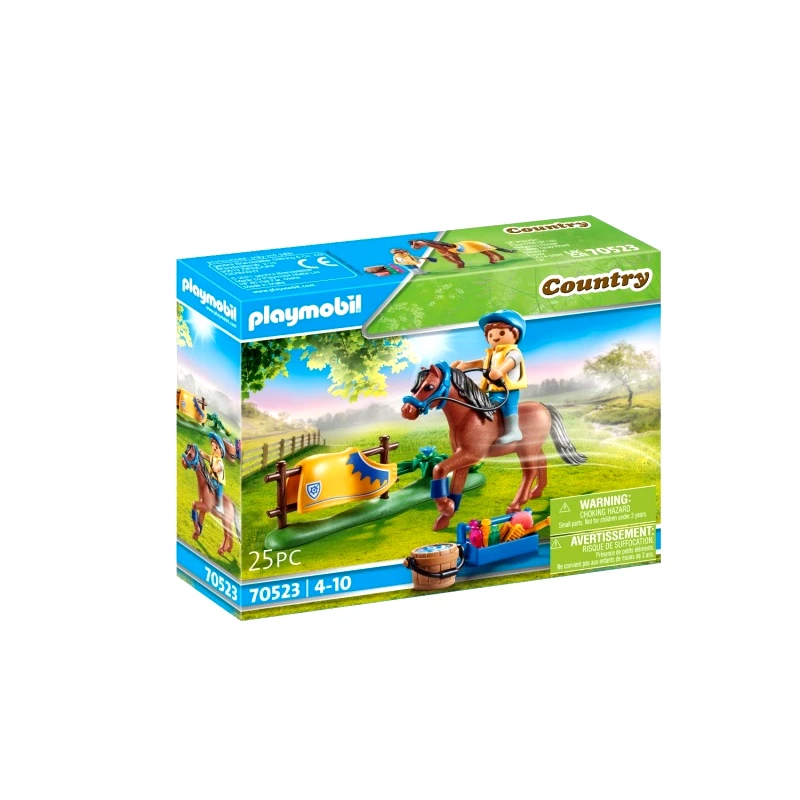 Playmobil Playmobil Αναβάτης Με Welsh Πόνυ (70523)