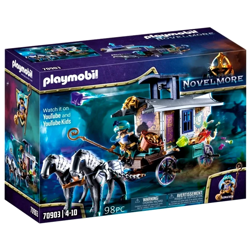 Playmobil Playmobil Violet Vale - Εμπορική άμαξα (70903)