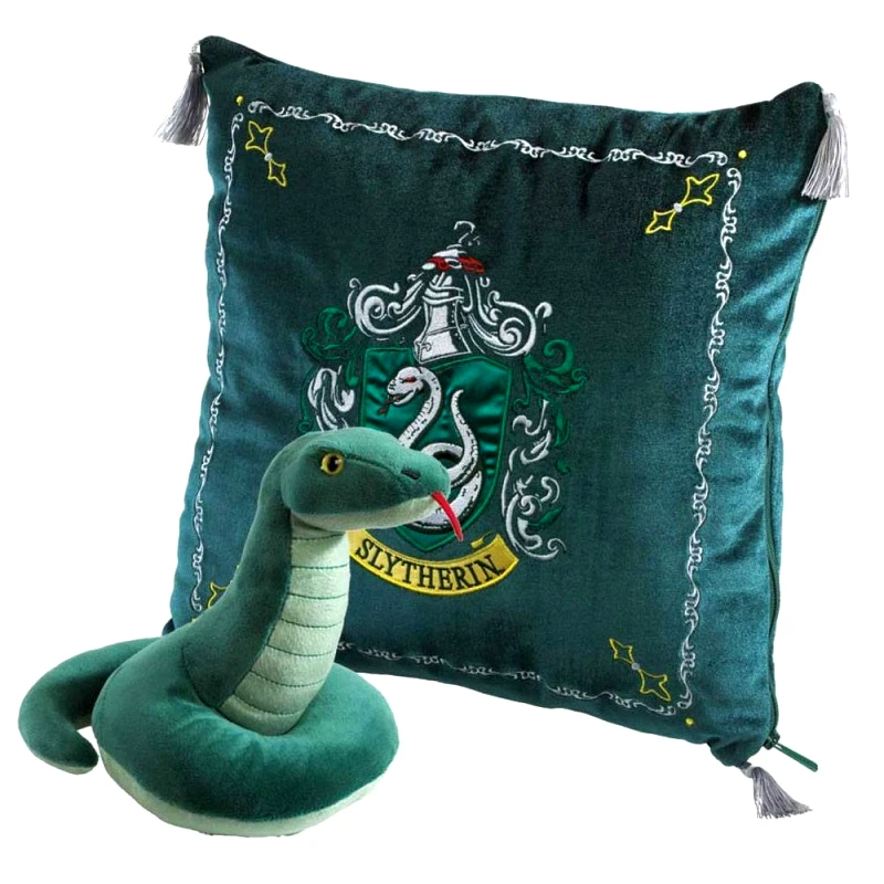 Noble Harry Potter Λούτρινο Μασκότ Slytherin και Μαξιλάρι (NN7043)
