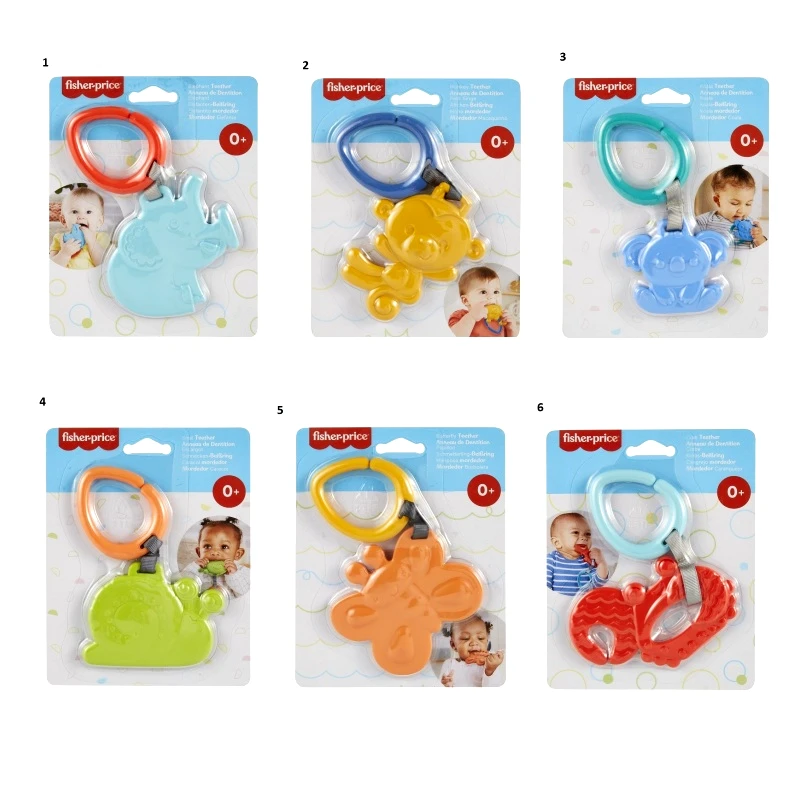 Fisher Price Fisher-Price Ζωάκια Οδοντοφυΐας - 6 Σχέδια (GYN23)