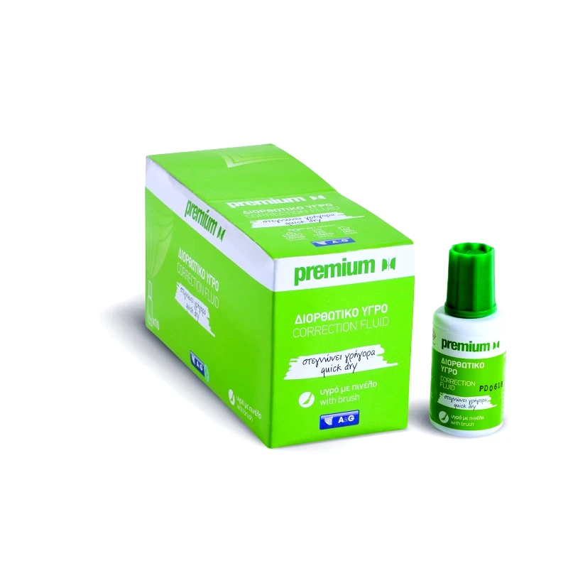 A & G Διορθωτικό Υγρό Premium 20gr (με πινέλο) (29059)
