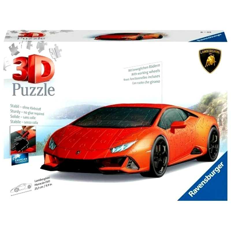 Ravensburger Ravensburger 3D Puzzle: Lamborghini Huracan Evo (140pcs) (11238)