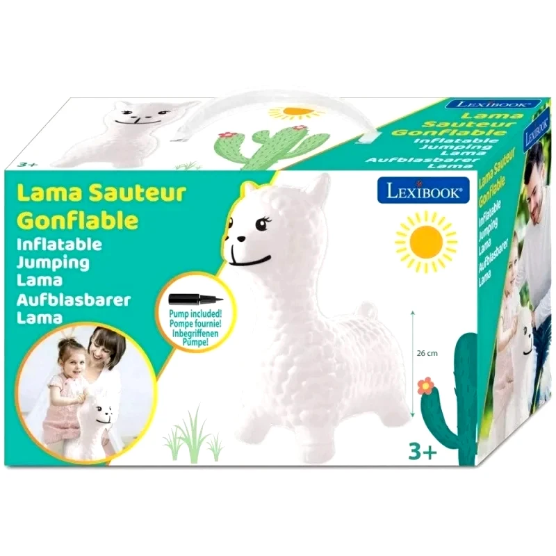 Real Fun Toys ΛΑΜΑ ΦΟΥΣΚΩΤΟ ΜΕ 4 ΠΟΔΙΑ ΓΙΑ ΑΣΦΑΛΕΣ ΠΑΙΧΝΙΔΙ ΧΟΡΟΠΗΔΗΜΑΤΟΣ (25.BG050LA)