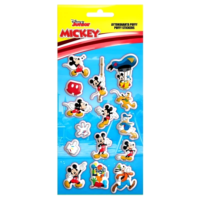 Διακάκης Α.Ε. Αυτοκολλητα Puffy 10X22Ek Mickey (562874)