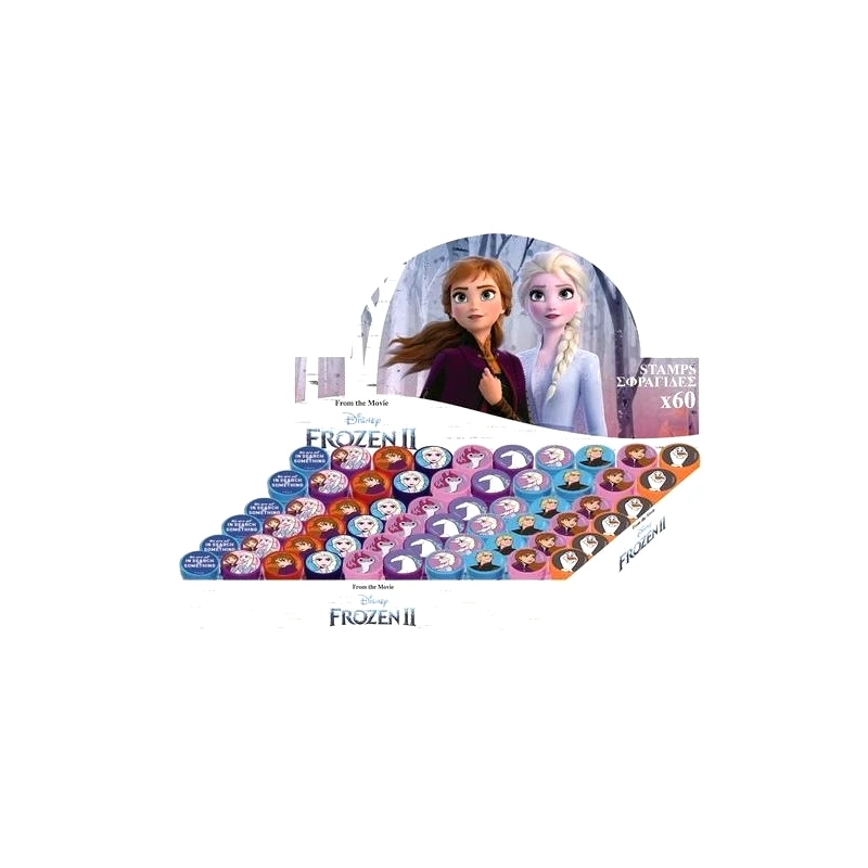 Διακάκης Α.Ε. Σφραγίδα Frozen 2 10 Σχέδια (0562391)