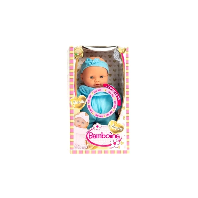 Just Toys Bambolina Amore 26εκ. Με 4 Ήχους (BD1814)