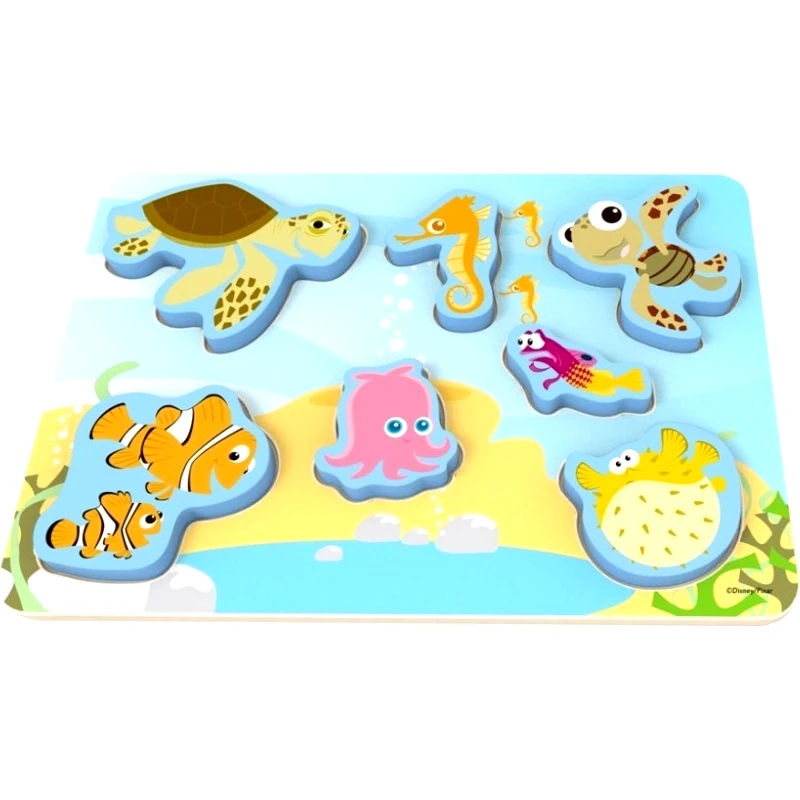 Tooky Toy Σφηνώματα Νέμο Disney 7τεμ. Tooky Toys (DTY077)