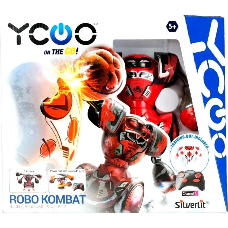 Silverlit Silverlit Robo Kombat Τηλεκατευθυνόμενο Ρομπότ Red Μονή Συσκευασία (7530-88054)