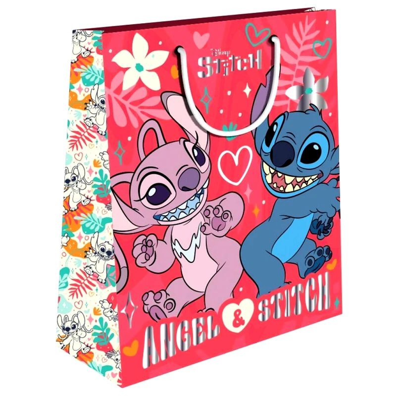 Διακάκης Α.Ε. Σακούλα Δώρου Χάρτινη 26x12x32 Lilo & Stitch 2 Σχέδια - 1 τμχ (000564063)