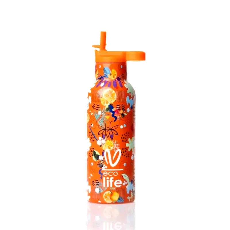 Ecolife Ecolife X Vasiliki Thermos Ανοξείδωτο Παγούρι Θερμός Ice 500ml (33-BO-2322)