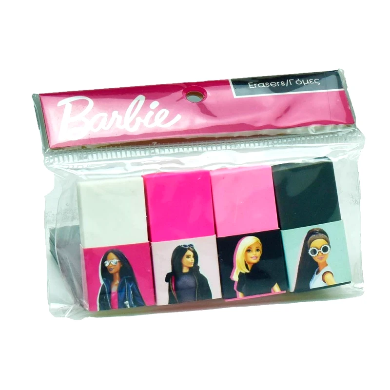 GiM Σετ 4 Γόμες Barbie (349-79000)