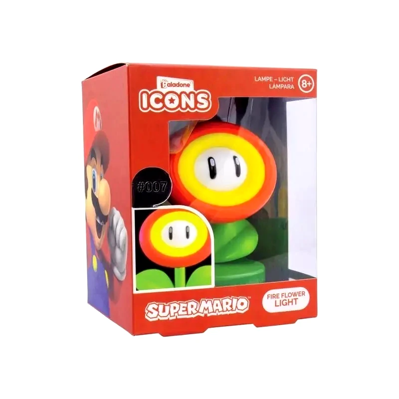 Paladone Paladone Super Mario - Fire Flower Icon Light (PP6362NNV2)