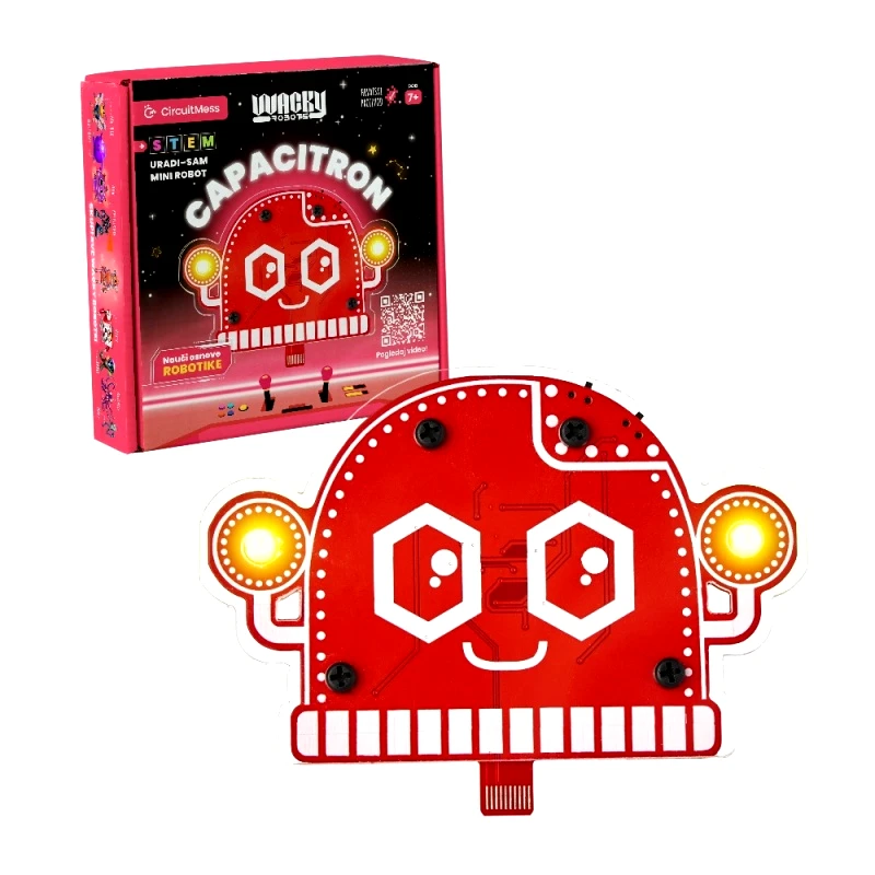 CircuitMess Wacky Robots DIY Mini Robots Capacitron (25015)