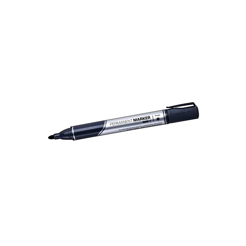 A & G Μαρκαδόρος Μαύρος Ανεξίτηλος 4mm (24882)