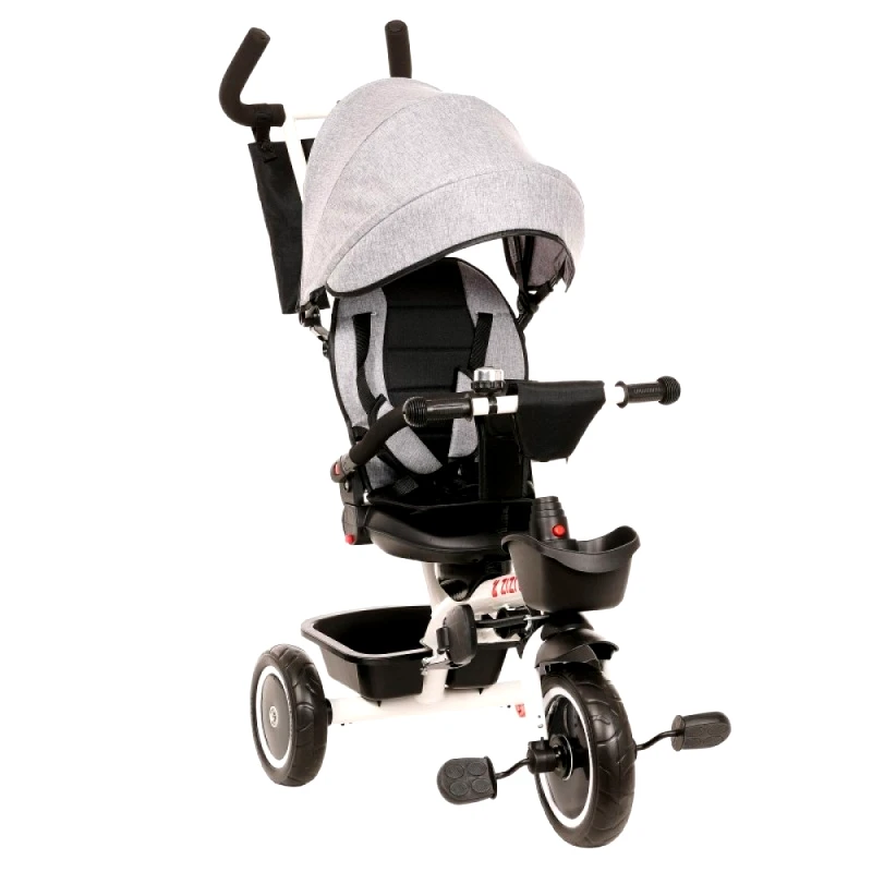 ZIZITO BG LTD Ποδήλατο Τρίτροχο Γκρι Zizito Noam 3-In-1 (78137)