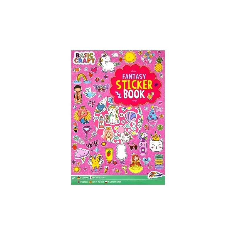 OEM A4 Sticker Book 3 Σχέδια - 1 τμχ (100022)