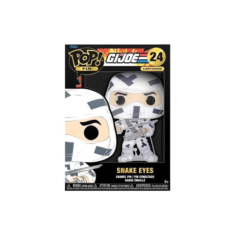 Funko Funko Pop! Καρφίτσα Gi Joe: Snake Eyes (FKGIJPP0001)