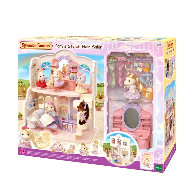 Epoch Sylvanian Families Pony'S Stylish Hair Salon (5642)