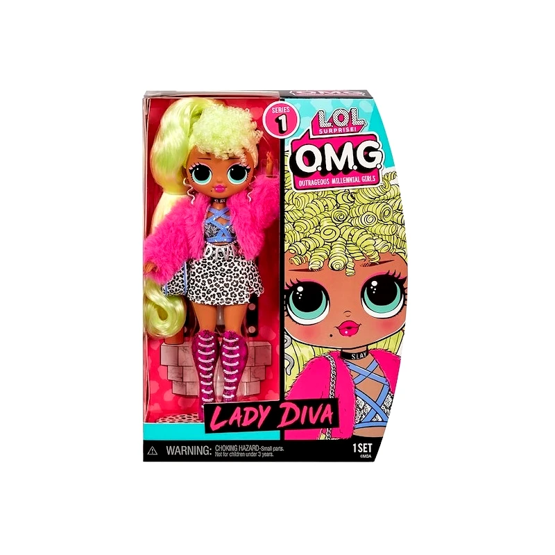 L.O.L Surprise MGA L.O.L. Surprise Omg Κουκλα - Lady Diva (855-00020)