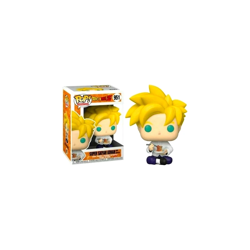 Funko Funko Pop! Animation: Dragon Ball Z - Super Saiyan Gohan Eating Noodles 951 (UND48665)