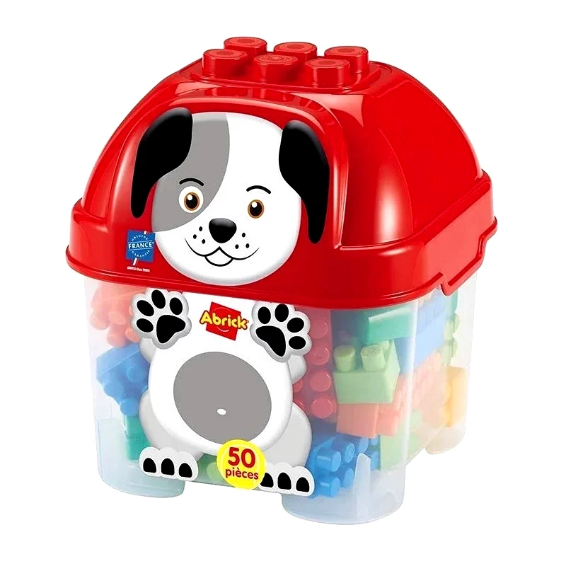 Ecoiffier Abrick 50 Pcs Dog Barrel (1927)