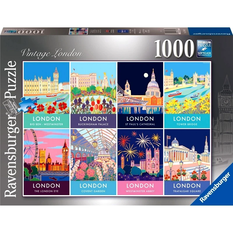 Ravensburger Παζλ 1000 Τεμ. Λονδινο (16960)