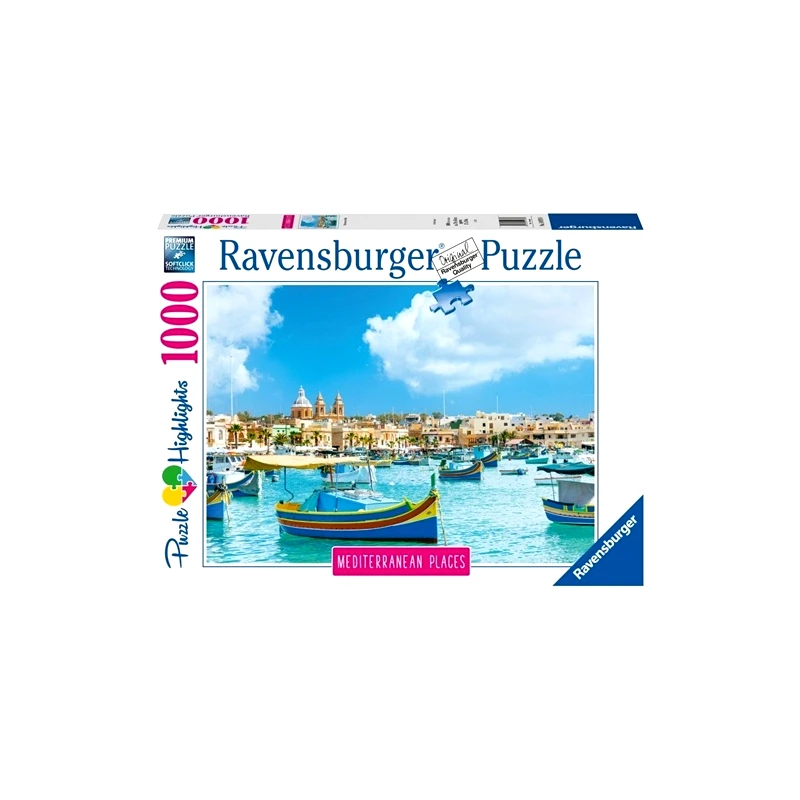 Ravensburger Ravensburger Παζλ 1000 Τμχ. Μάλτα (14978)