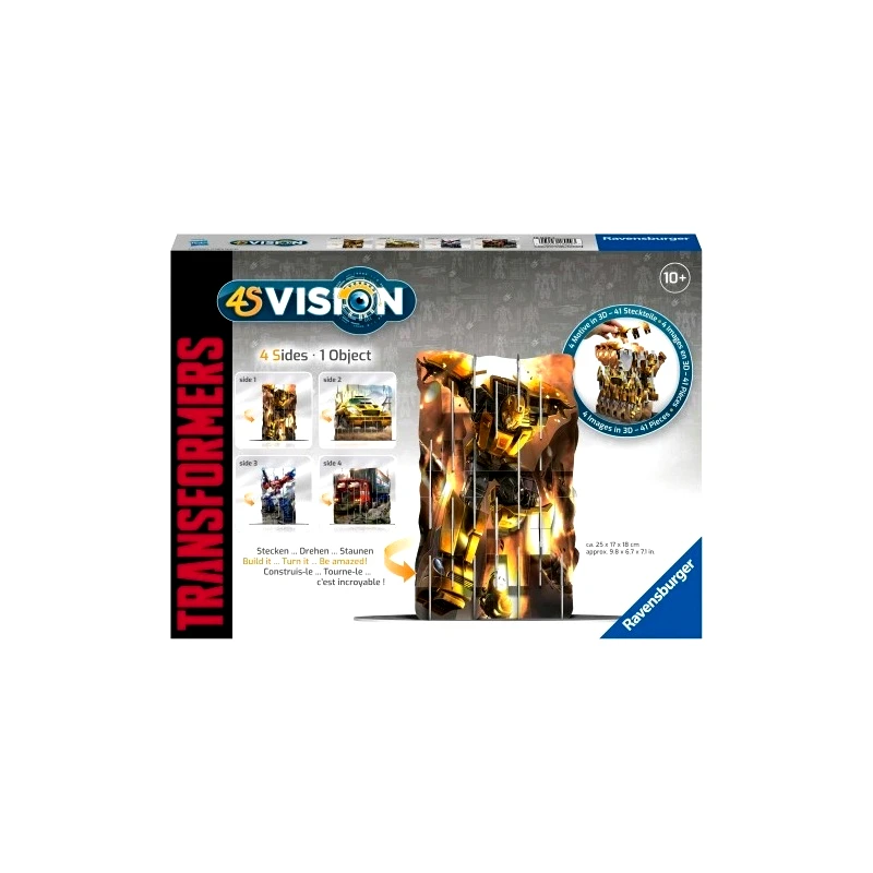Ravensburger Παζλ 60 Τμχ 4S Vision Transformers (18049)