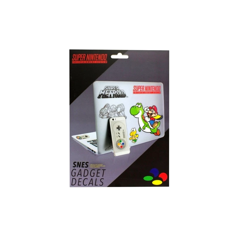 24 Αυτοκόλλητα για gadgets Super Nintendo (3961)