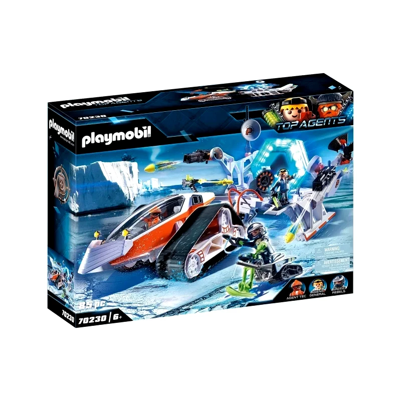 Playmobil Playmobil Top Agents Ερπυστριοφόρο Όχημα Της Spy Team (70230)