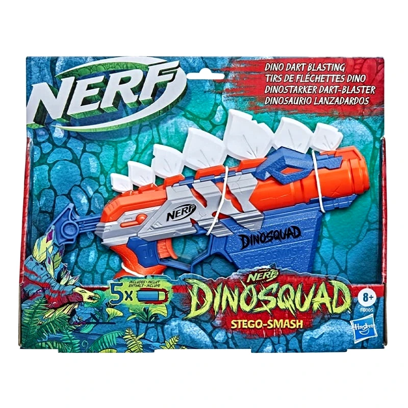 Nerf Nerf Dinosquad Stego - Smash Dart-Blaster (F0805)