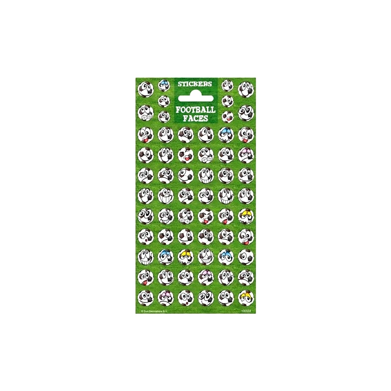 Gialamas collection Αυτοκόλλητα Football Faces (SD100559)
