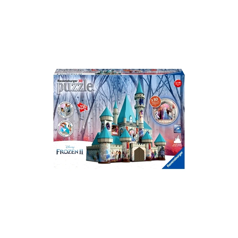 Ravensburger 3D Παζλ Κάστρο Της Έλσας Maxi 216 Τμχ. (11156)