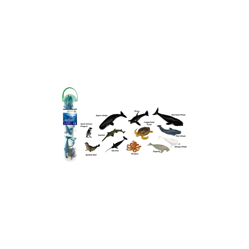 Collecta Collecta Κασετίνα με Μίνι Θαλάσσια Ζώα - 2 (A1108)